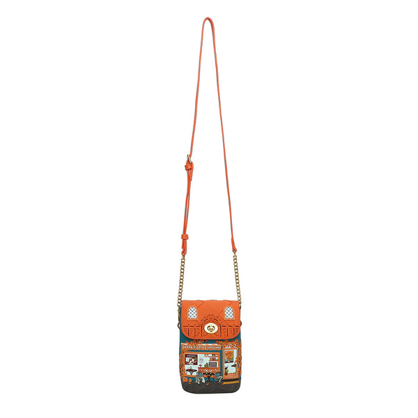 Vendula Sugar & Spice Coffee Shop phone pouch