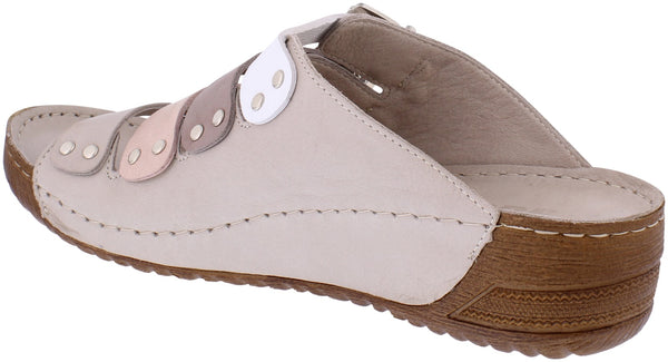 AD176 Adesso Zuri Natural mix mule