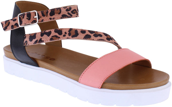 AD175 Adesso Zelda pink leopard sandal