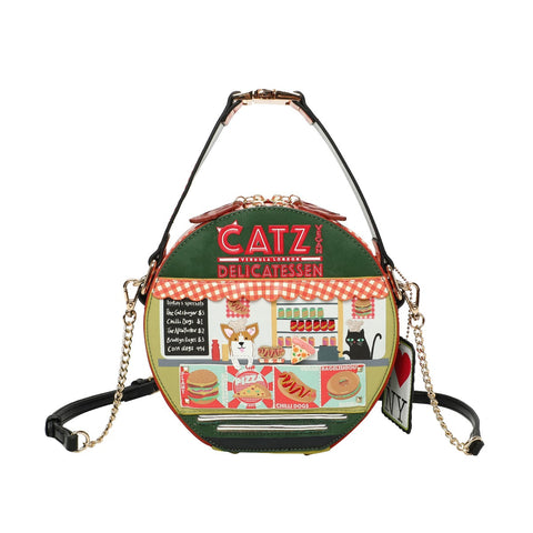 Vendula New York City Cats & Corgis Hetty Bag